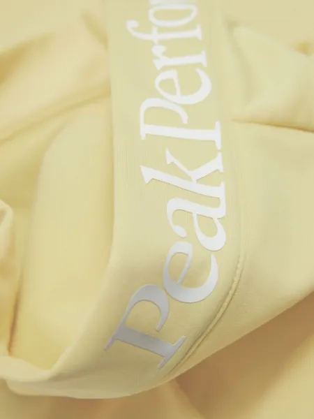 Mikina Peak Performance W Rider Tech Zip Hood Mellow Yellow
