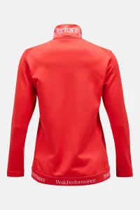 Mikina Peak Performance W Rider Tech Zip Jacket Brilliant Red/Black/
