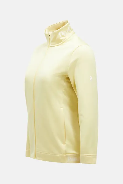 Mikina Peak Performance W Rider Tech Zip Jacket Mellow Yellow
