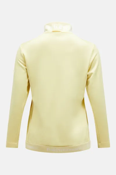 Mikina Peak Performance W Rider Tech Zip Jacket Mellow Yellow