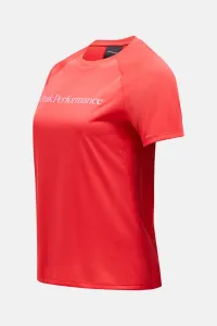Tričko Peak Performance W Active Tee Brilliant Red/Black/