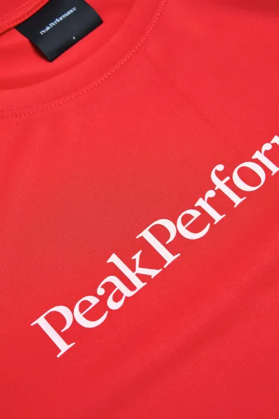 Tričko Peak Performance W Active Tee Brilliant Red/Black/
