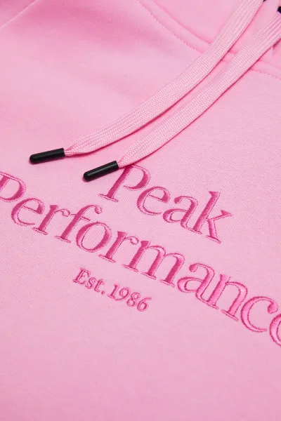 Mikina Peak Performance W Original Hood Morning Dew