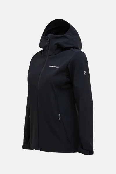 Bunda Peak Performance W Explore Hood Jacket Black