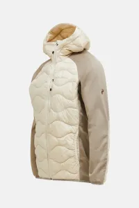 Bunda Peak Performance M Helium Down Hybrid Hood Sand Fog