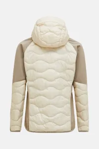 Bunda Peak Performance M Helium Down Hybrid Hood Sand Fog