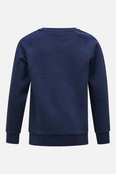 Mikina Peak Performance Jr Original Crew Blue Shadow