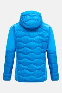 Bunda Peak Performance M Helium Down Hybrid Hood Brilliant Blue