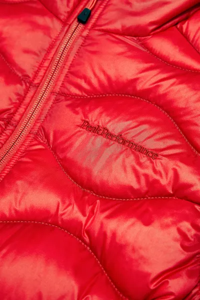 Vesta Peak Performance W Helium Down Vest Brilliant Red/Black/