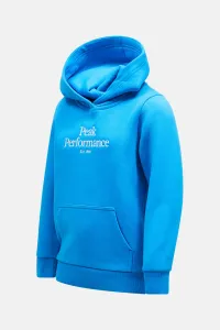 Mikina Peak Performance Jr Original Hood Brilliant Blue