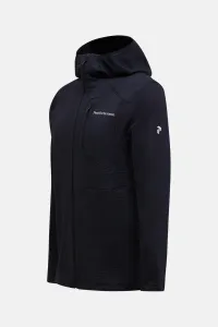 Mikina Peak Performance M Trail Polartec Zip Hood Black