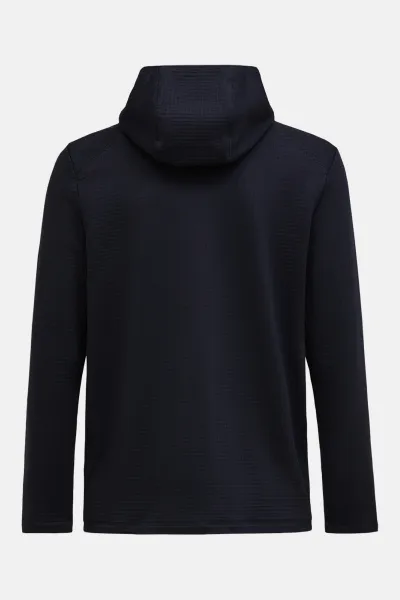 Mikina Peak Performance M Trail Polartec Zip Hood Black