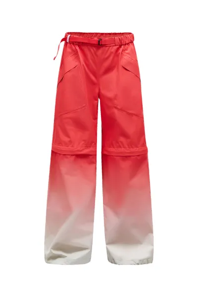 Nohavice Peak Performance W Trailblazer Shell Pants Brilliant Red/Black/