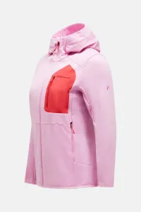 Mikina Peak Performance W Utility Light Zip Hood Morning Dew