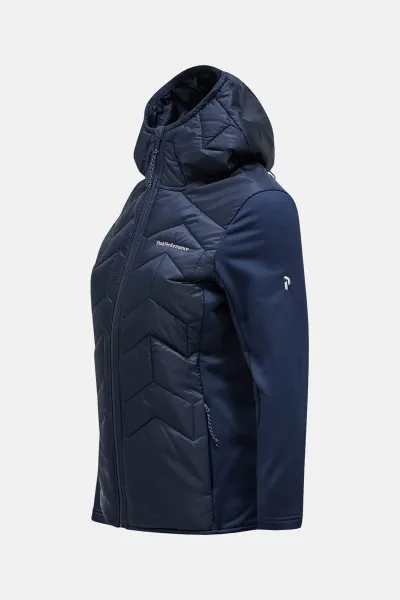 Bunda Peak Performance W Elevate Liner Hybrid Ho Blue Shadow