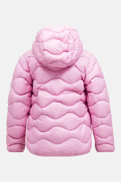 Bunda Peak Performance Jr Helium Down Hood Jacke Morning Dew