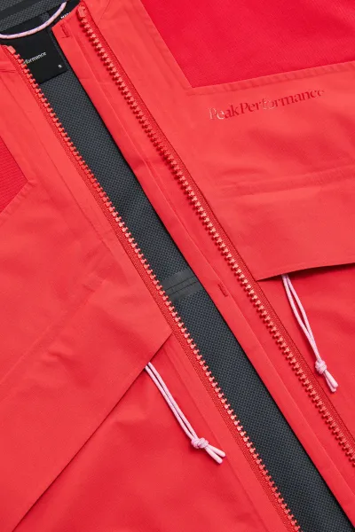 Vesta Peak Performance W Trailblazer Vest Brilliant Red/Black/