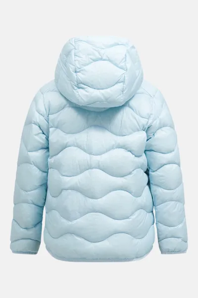 Bunda Peak Performance Jr Helium Down Hood Jacke Cloud
