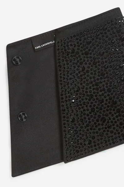 Manžety Gombíky Karl Lagerfeld K/Essential Huns Pick Cuffs Black Embellishment