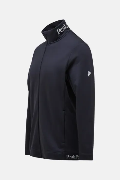 Mikina Peak Performance M Rider Tech Zip Jacket Black