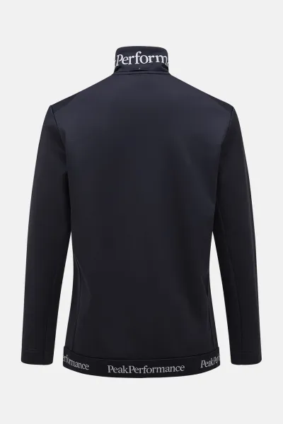 Mikina Peak Performance M Rider Tech Zip Jacket Black