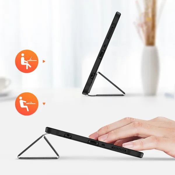DUX DUCIS Domo puzdro na tablet Samsung Galaxy Tab A7 Lite, čierne (DUX50644)