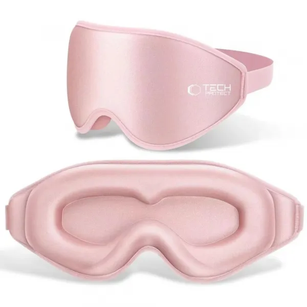 Tech-Protect Eyeshade maska na spanie, ružová