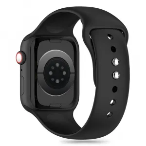 Tech-Protect Silicone remienok na Apple Watch 38/40/41mm, black