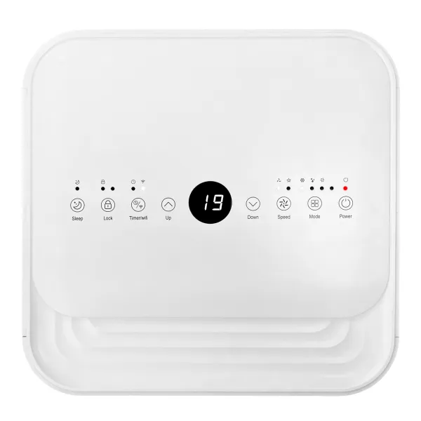 Salente SummerICE9, inteligentná mobilná klimatizácia, 9000 BTU, WiFi+Bluetooth, diaľkové ovládanie.