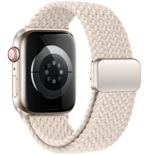 Tech-Protect Nylon Mag remienok na Apple Watch 38/40/41mm, titanium