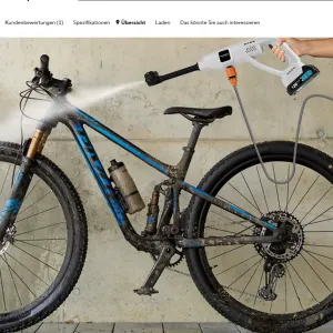 OneVan / Yofidra YOFIDRA 2.500 ot./min 100 bar elektrická vysokotlaková umývacia pištoľ 6V1 pištoľ na umývanie auta,motorček od kawasaki Vhodná pre batériu MAKITA 18V 2 x batéria v cene