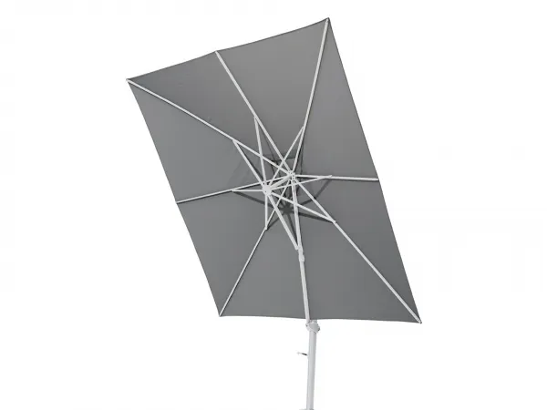 Siesta premium slnečník tmavo sivý 300x300 cm