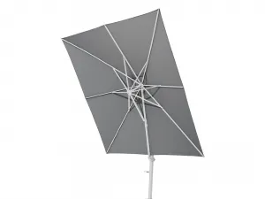 Siesta premium slnečník tmavo sivý 300x300 cm