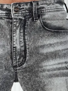 Pánske trendy jeansy šedé
