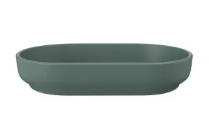 ArtCom Keramické umývadlo RIVER 2 E-6594 | zelený mat 55 x 35 cm