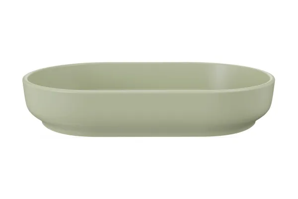ArtCom Keramické umývadlo RIVER 2 E-6594 | olivový mat 55 x 35 cm