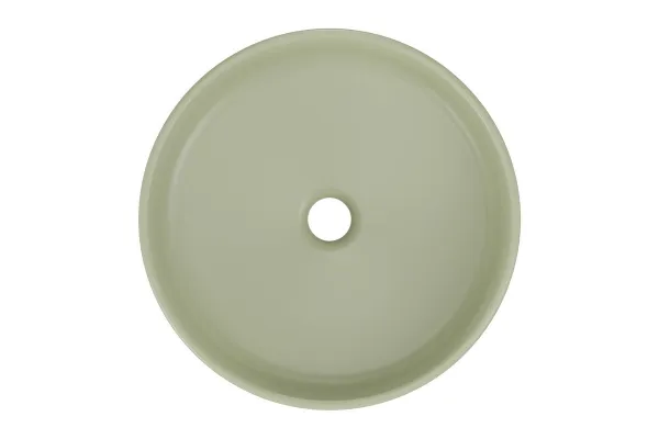 ArtCom Keramické umývadlo RIVER 1 E-6595 | olivový mat 40 cm