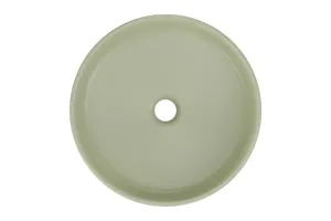 ArtCom Keramické umývadlo RIVER 1 E-6595 | olivový mat 40 cm