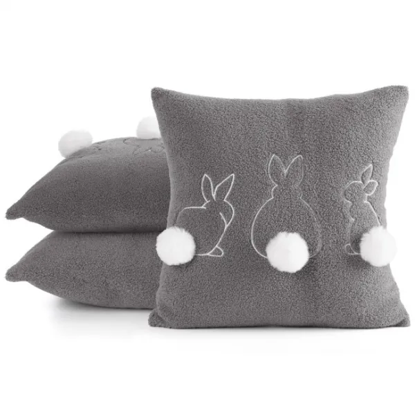 Obliečka na vankúš EASTER 36 sivá