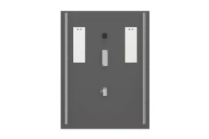 ArtCom LED zrkadlo AURA | 60 x 80 cm
