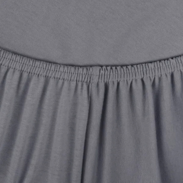 Plachta s gumičkou JERSEY 3 oceľová