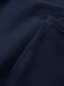 Klasické pánske tričko s krátkym rukávom modré