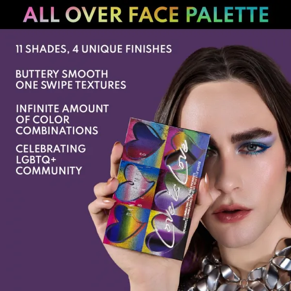Danessa Myricks Beauty Love Is Love multifunkčná paleta na tvár 20.4 g