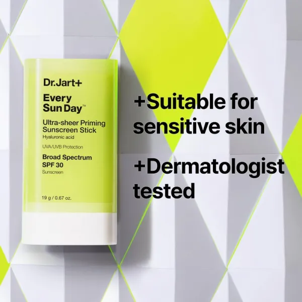 Dr. Jart+ Every Sun Day™ Ultra-Sheer Priming Sunscreen Stick SPF30 opaľovací krém v tyčinke SPF 30 19 g