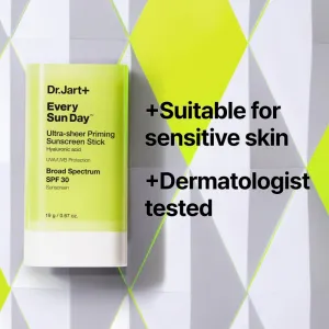 Dr. Jart+ Every Sun Day™ Ultra-Sheer Priming Sunscreen Stick SPF30 opaľovací krém v tyčinke SPF 30 19 g