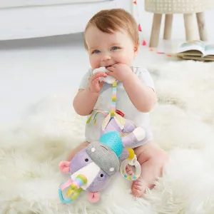 Hračka aktívna na C krúžku Bandana Buddies Jednorožec 0m+