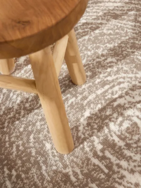 Koberec Hanse Home Gloria Cavallo krémový / béžový kruh