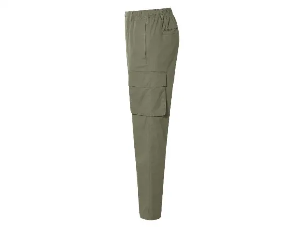 Livergy® Pánske cargo nohavice (kaki, S (44/46))