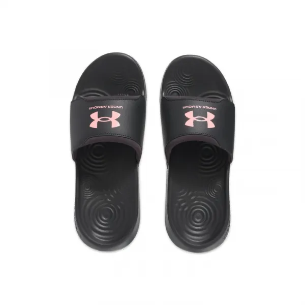 Dámske šlapky (plážová obuv) UNDER ARMOUR UA W Ignite Select anthracite anthracite pink vortex