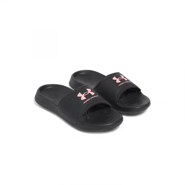 Dámske šlapky (plážová obuv) UNDER ARMOUR UA W Ignite Select anthracite anthracite pink vortex